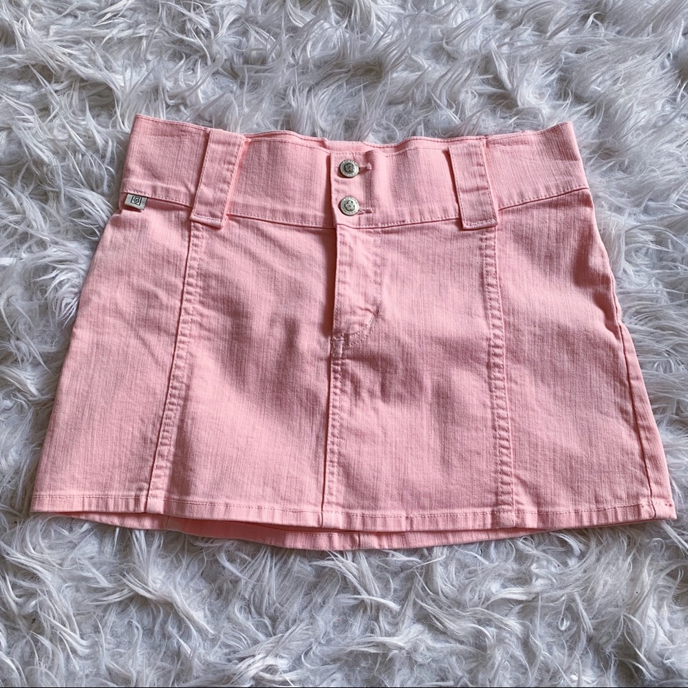 Pink Mini Skirt